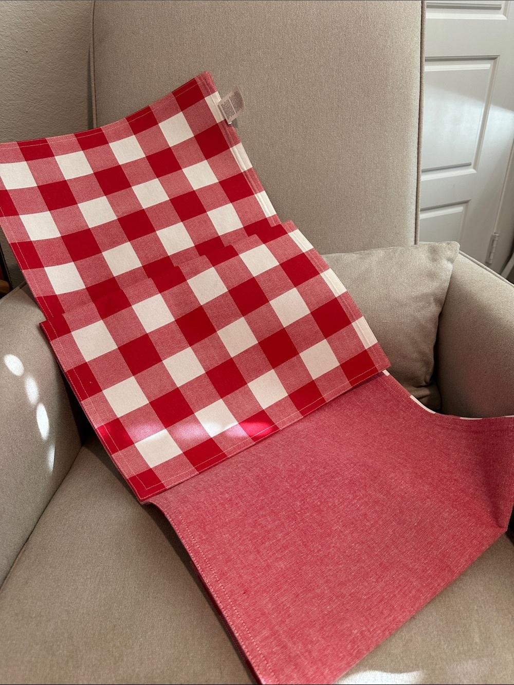 Pioneer Woman Red Buffalo Check Table Runner